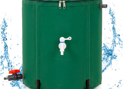 Regenton - Regenwatertank - Opvouwbaar - Met Kraan - 2 Kranen - 100 L