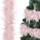 Kerstboa | Kerstslinger | 1.8 m | Roze