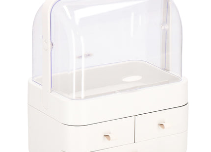 Make Up Organizer - Sieraden Houder - Opbergdoos - Wit - 39,5x29,8x20,4cm