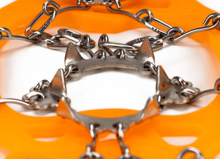 Sneeuwgripzolen Voor Wandelschoenen - Spikes voor Schoenen - Anti Slip - Oranje- 40-45