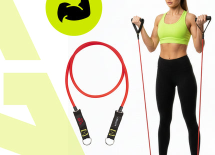 Resistance band | Weerstandsbanden | Weerstands Set | Set van 9 | Fitness elastiek | Meerkleurig