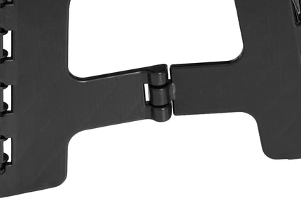 Vouwkruk - Inklapbaar - Platform - Multifunctioneel - Tot 150 Kg - 22 Cm - Zwart