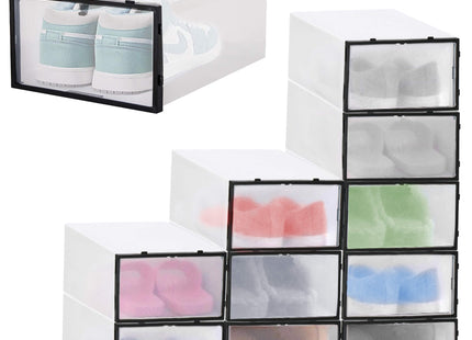 Schoenenbox | Sneakerbox | Kunststof | Transparant | 1 Stuk | 30.5 x 21 x 12.5 cm