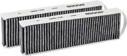 SQOON® - Filterset geschikt voor Afzuigkap koolstoffilter - BORA - PUAKF set van 2 FIlters