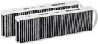 SQOON® - Filterset geschikt voor Afzuigkap koolstoffilter - BORA - PUAKF set van 2 FIlters
