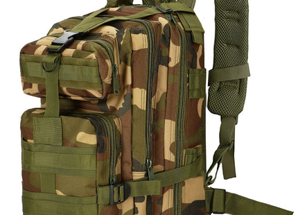Rugzak | Backpack | Wandelrugzak | Tactical Backpack | 35 Liter | Camouflage | Groen/Bruin/Beige