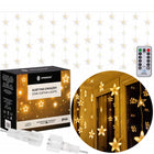 Kerstverlichting Sterrengordijn | 136 LEDs | Warm Wit