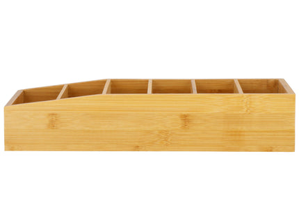 Kruidenorganizer - Keuken - 6 Vakken - Bamboe