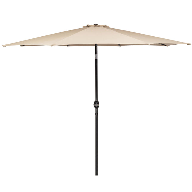 Parasol | Parasols | Kantelbaar | Met Ventilatie | Beige  | 300 cm