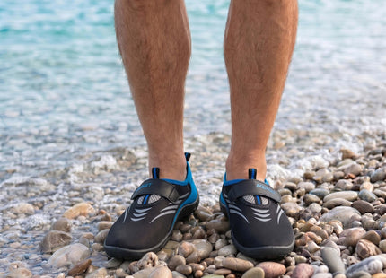 Waterschoenen - AQUA Shoes - Sneldrogend - Rubber - Unisex - Blauw/Zwart - Maat 41