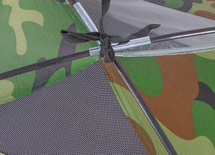 Koepeltent | Toeristentent | Kampeertent | Tent | Waterdicht | 2 Persoons | Camouflage | 200 x 200 x 105 cm