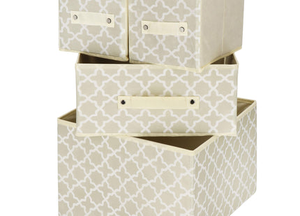 Organizer - Kledingkast - 4 Containers - Beige