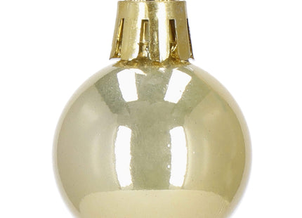Kerstballen | 42 Stuks | 3/4/5/6 cm | Rood/Goud