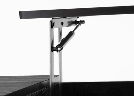 Salontafel | Salontafel Rechthoek | Bijzettafel | 1 Stuk | Opklapbaar | 50 X 100 X 44,2 CM | Zwart