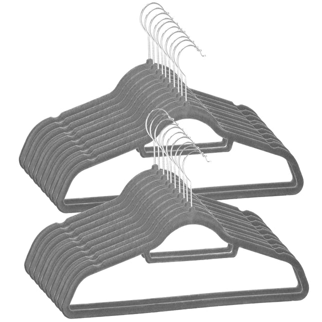 Kledinghangers | Kledinghanger | 20 Stuks | Grijs