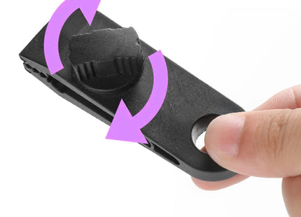 Spanelastieken - 20 Stuks - Inclusief 5 Bevestigingsclips - Elastiek met Bal - Zwart