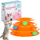 Kattenspeelgoed |Kattenspeeltjes | Kattenballentoren | Dierenspeelgoed |  Multicolor