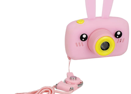 Digitale Camera - Kindercamera - Kindvriendelijk - Konijn - Roze - 40MPX