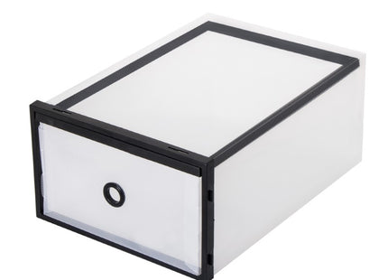 Schoenenbox | Sneakerbox | Kunststof | Transparant | 1 Stuk | 30.5 x 21 x 12.5 cm