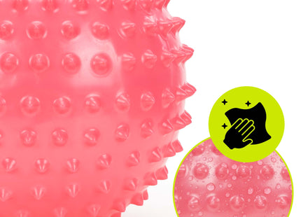 Massage Bal - Triggerpoint Bal - Met Pomp - Massage - Massage Accessoires - Roze - 20 cm