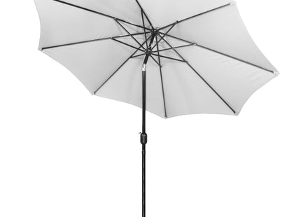 Parasol | Parasols | Kantelbaar | Met Ventilatie | Licht Grijs | 300 cm