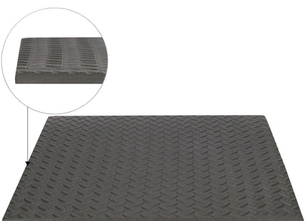 Wasmachine Trillingsdempers | Anti Vibratiemat | Wasmachine- En Drogeraccessoires | Zwart | 62 cm x 62 cm
