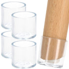 Stoelpoot Beschermers | Stoelpootdoppen | Vloerbescherming | 4 Stuks | 22 mm | Transparant