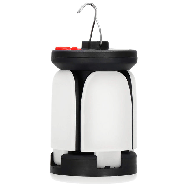 Campinglamp - Zonne - Energie - Led - Powerbank - 150 W - Wit/Zwart