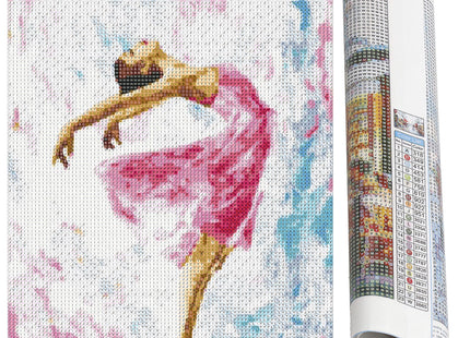 Diamond Painting - Volwassenen - Ballerina - 40 x 30 cm