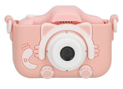 Digitale Camera - Kindercamera - Kindvriendelijk - Kitten - Roze