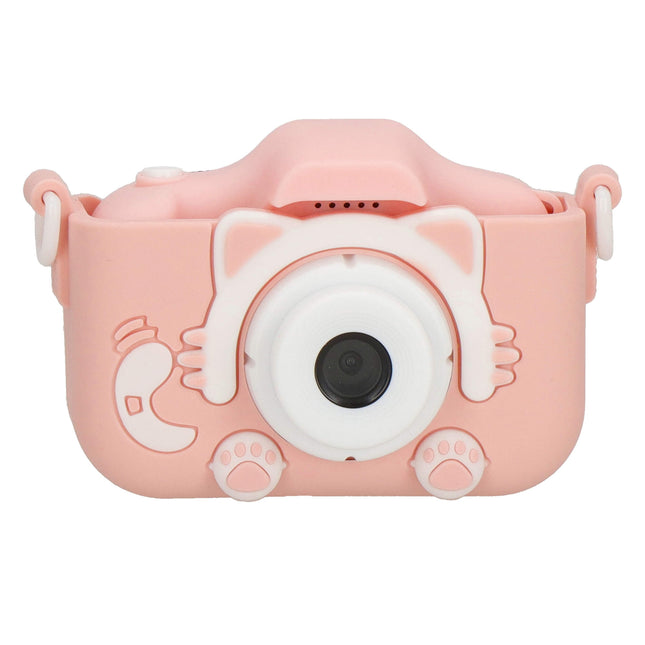 Digitale Camera - Kindercamera - Kindvriendelijk - Kitten - Roze