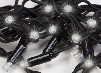 Lichtgordijn | IJspegel Verlichting | 50 LEDs | Koud wit + Koud wit flits | 2,5 M