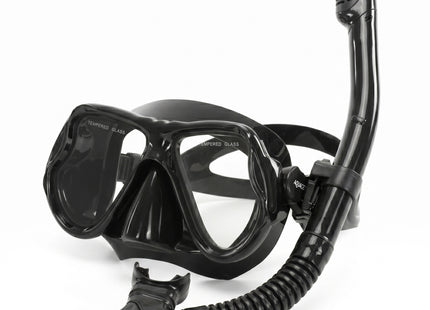 Snorkelset - Duikset - Snorkelmasker - Vinnen - Duikbril - Snorkel - Face Masker - DRY Top