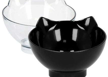 Voerbak Kat | Waterbak | Kattenvoerbakjes | Drinkbak | Eetbak | Dubbel
