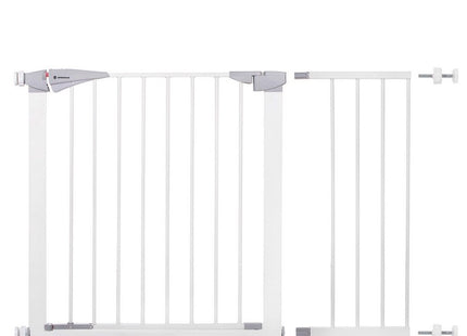 Traphekje | 105 - 112 cm | Traphek | Veiligheidshekje | Metaal | Wit