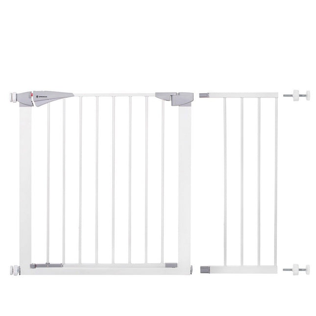 Traphekje | 105 - 112 cm | Traphek | Veiligheidshekje | Metaal | Wit