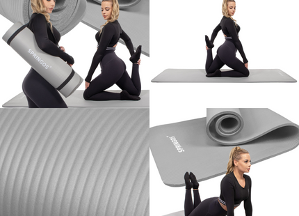 Yoga Mat | Extra Dik (15 mm) | Lichtgrijs