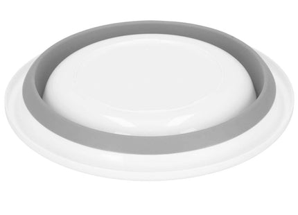 Spoelbak | Opvouwbare Spoelbak | Schaal | 9L | Grijs/Wit