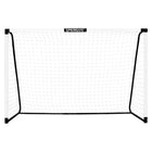 Voetbaldoel | Staal | Voetbal | Trainen | 300 x 200 x 90 CM | Wit/ Zwart