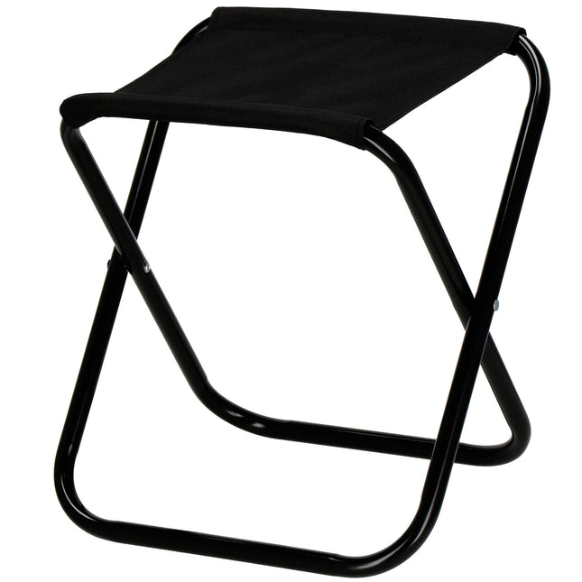 Campingkruk | Opvouwbaar | Zwart