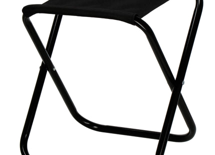 Campingkruk | Opvouwbaar | Zwart