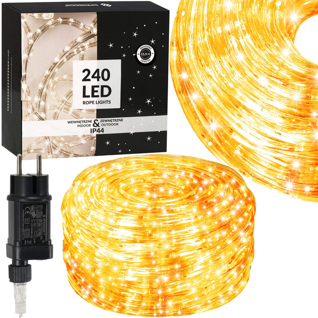 Lichtslang | 10 m | Warm Wit | 240 LED