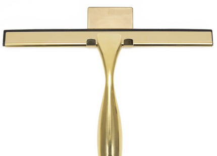 Douchewisser - Raamwisser - Incl. Ophang Haak - Badkamer Accessoires -  Goud - 25 x 18,5 Cm