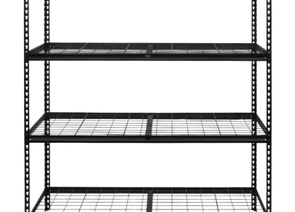 Stellingkast - Opbergrek - 1600 kg Draagkracht - 183 x 150 x 54 cm - Zwart
