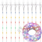 Lichtgordijn | IJspegel Verlichting | Inclusief USB En Afstandsbediening | 300 LED | Multicolor | 3 M Inclusief Flitsfunctie
