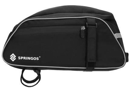 Fietstas - Bagagedrager - PU - 12 L - Zwart