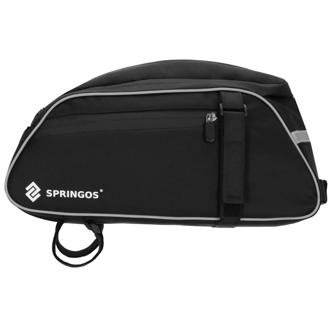 Fietstas - Bagagedrager - PU - 12 L - Zwart
