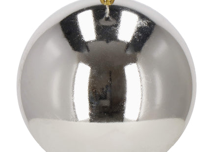 Kerstballen | 4 Stuks | 12 cm | Zilver