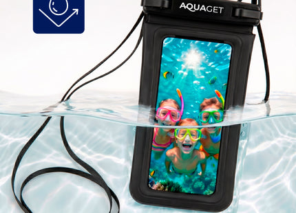 Waterdichte Telefoonhoes | Drybag | 18 X 11 cm | Transparant