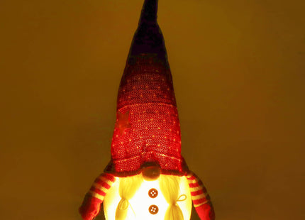 Kerstgnome | 1 Stuk | Lichtgevend | 33 cm